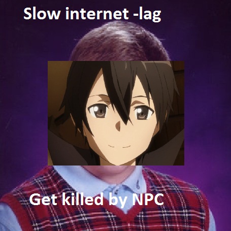 Bad luck Kirito
